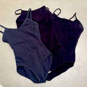 Lot of 2 Mirella 14 and 1 Capezio XS Leo’s